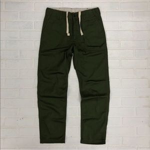 FWK ENGINEER GARMENT OLIVE GREEN PANTS (1)